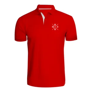 Majica Polo M-RED-M