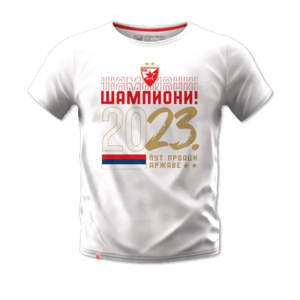 Majica ŠAMPIONI SRBIJE 2023 - S