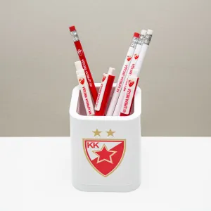 KK Crvena Zvezda -  èinija za olovke plastièna bela