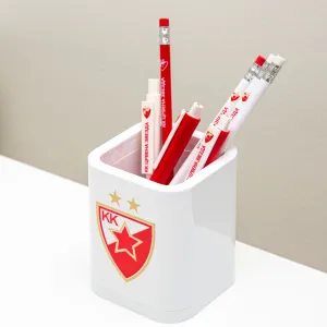 KK Crvena Zvezda -  èinija za olovke plastièna bela