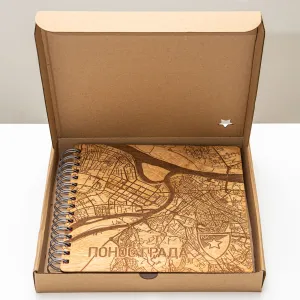 KK Crvena Zvezda -  Notes drvo 101 Ponos grada 21x20cm