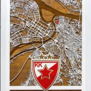 3D mapa PONOS GRADA - S 24x37cm