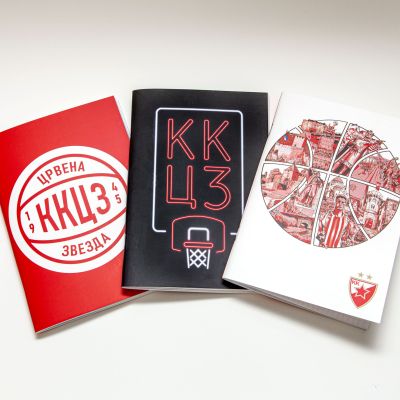 KK Crvena Zvezda -  sveska A4