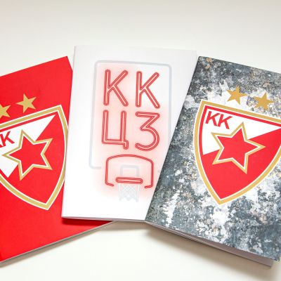 KK Crvena Zvezda -  sveska A4